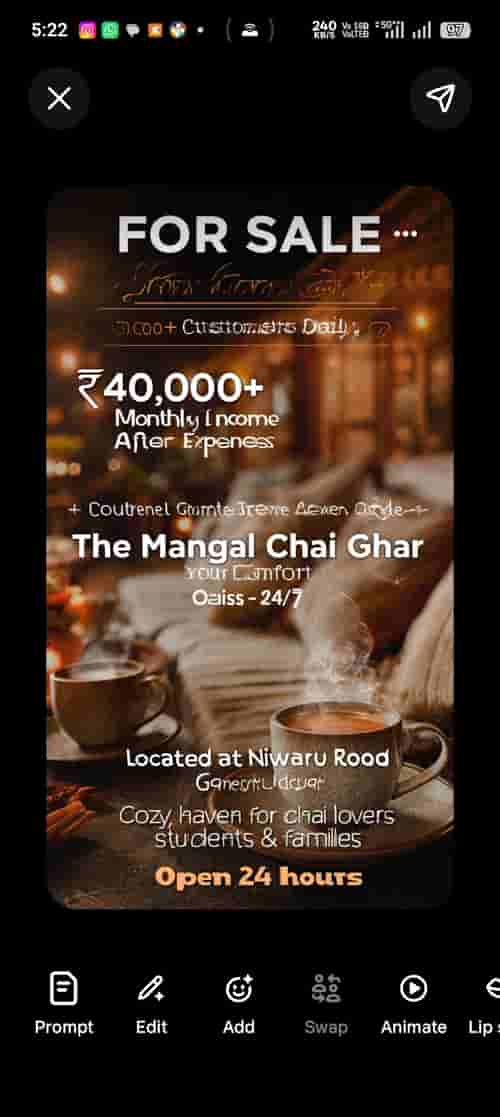 Business for Sale of Hotel, Restaurants and Food Services at Rajasthan, Jaipur, India