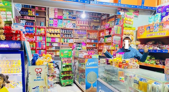 Running Grocery Shop for Sale in Bhajanpura, Delhi