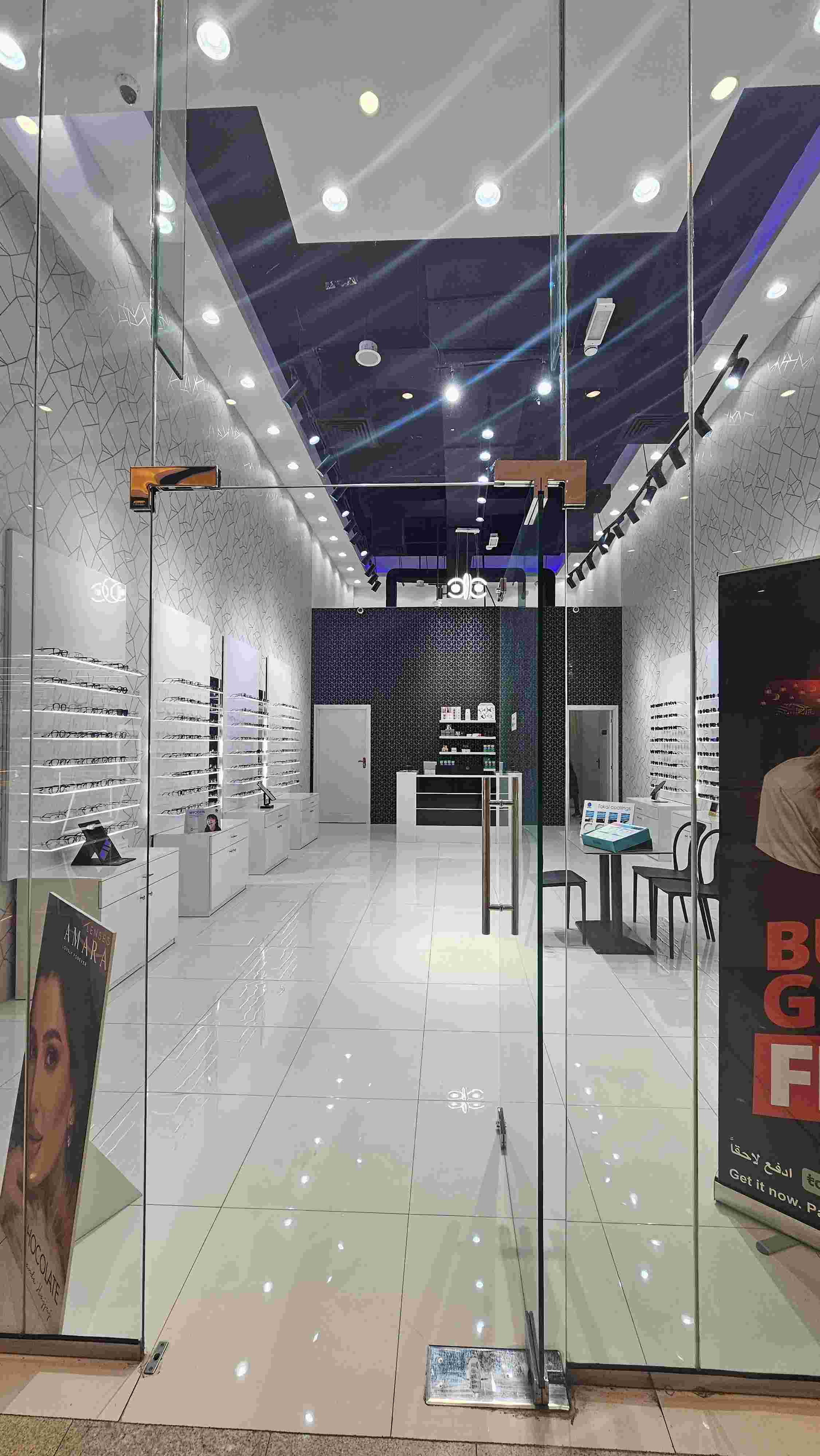 Optical store in Ajman working with 20+ brands and 15+ customer/day looking for buyers.