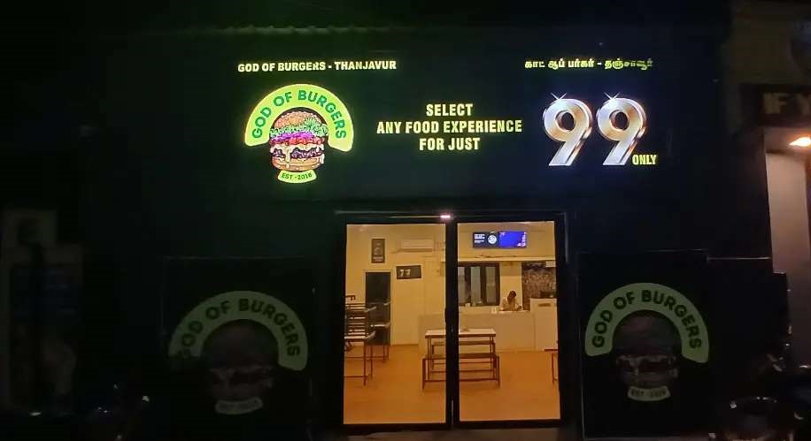 🍔 "God of Burgers" Established Fast Food Joint for Sale in New Housing Unit, Thanjavur