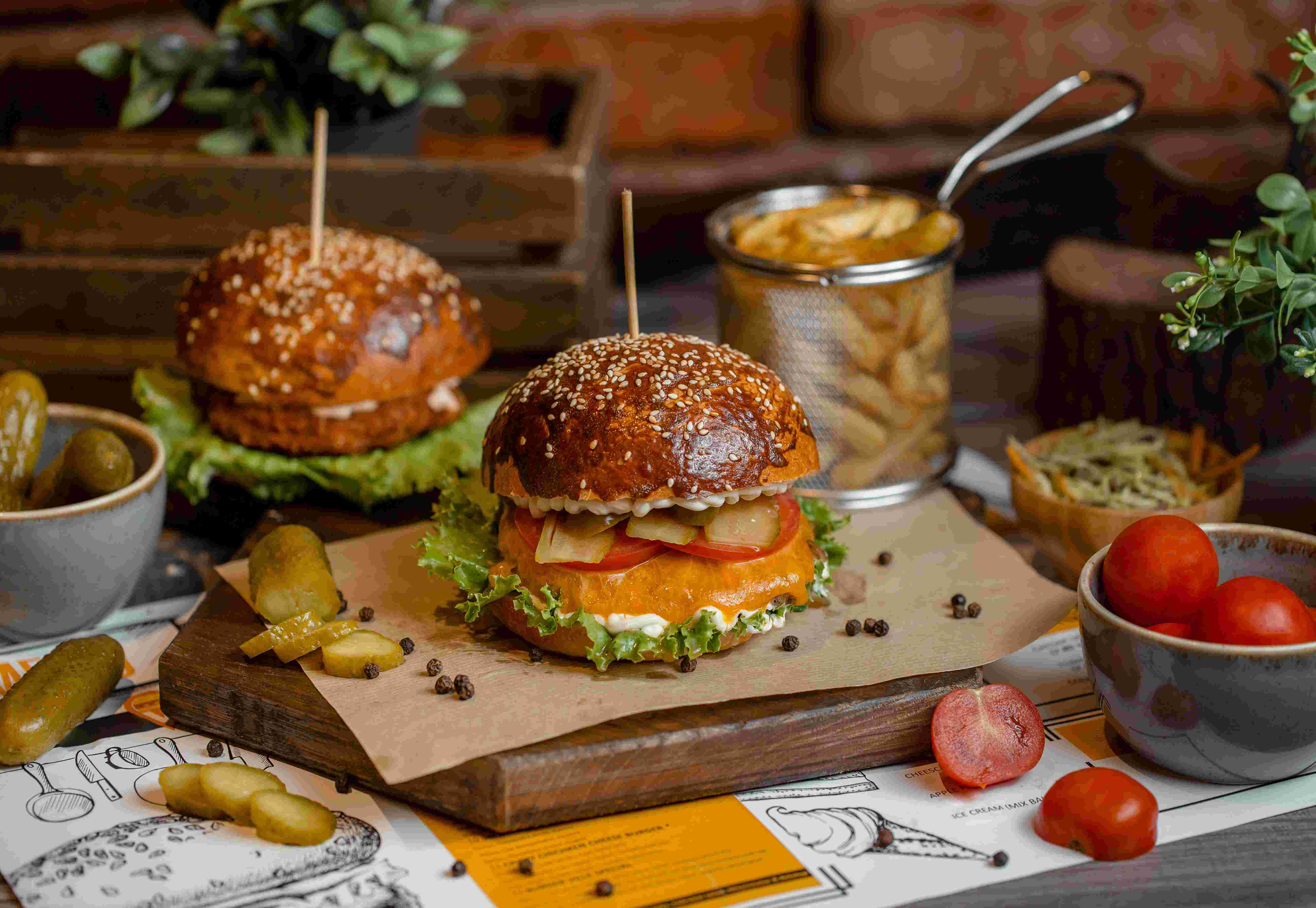 Fully Equipped Burger Restaurant for Sale 