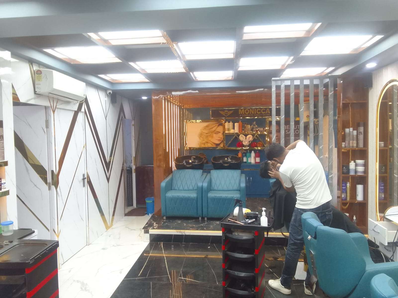 Brand New Premium Unisex Salon | Turnkey Designer Fit-Out | Rapidly Growing Suburban Location